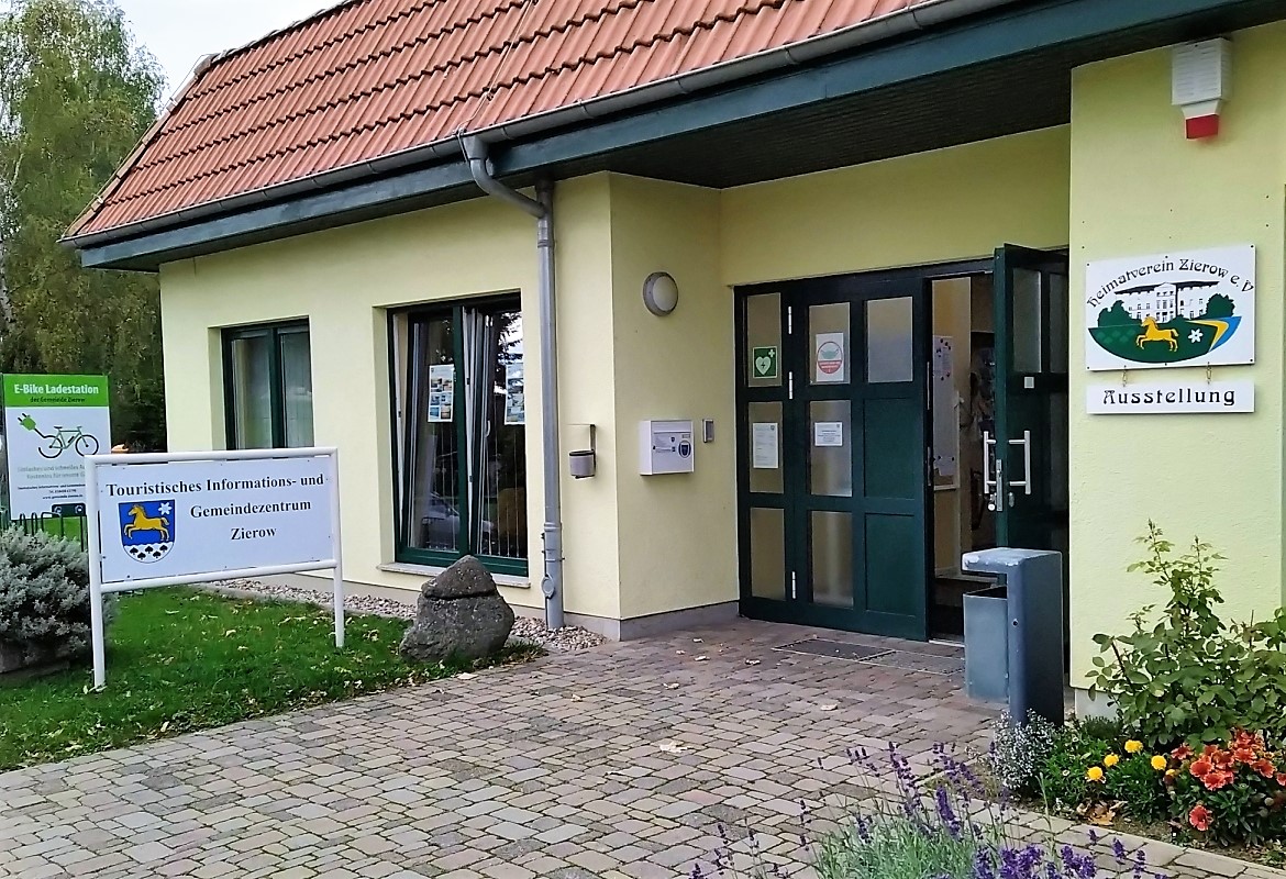 Welcome in Zierow - Tourist information & community center